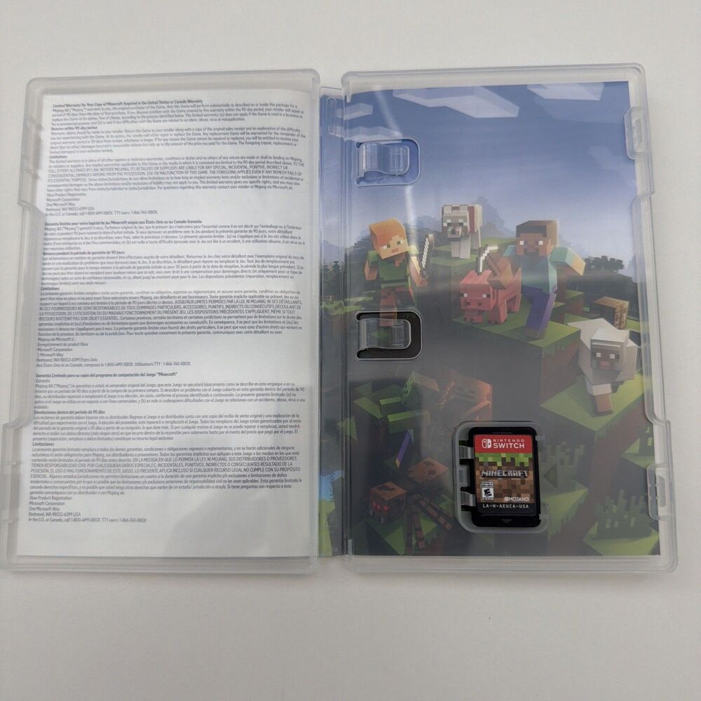 Minecraft - Nintendo Switch - Tested - Complete - Picture 2 of 6